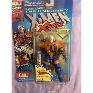 1993 Toy Biz CABLE Marvel X-Men X-Force Action Figure
